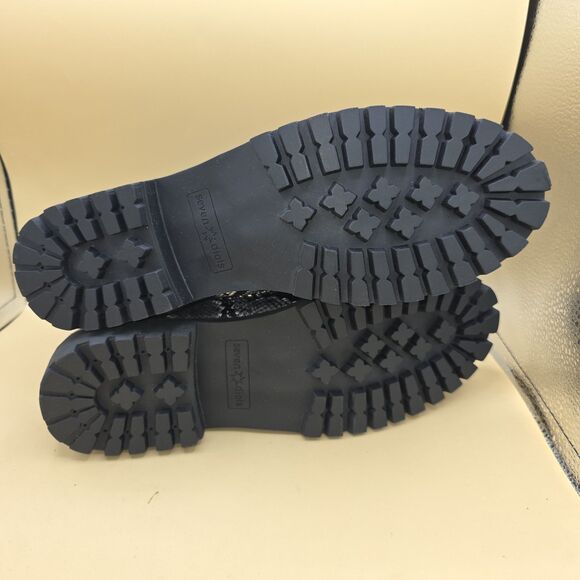 Seven Dials Womens South End Snake Print Chelsea Stud Ankle Boots Booties Sz  10 - Picture 6 of 8